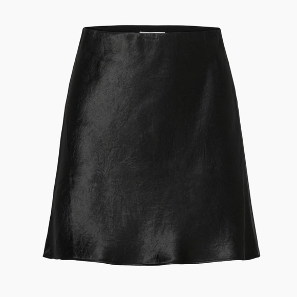 Aritzia Babaton Slip Satin Mini Skirt - Picture 1 of 3